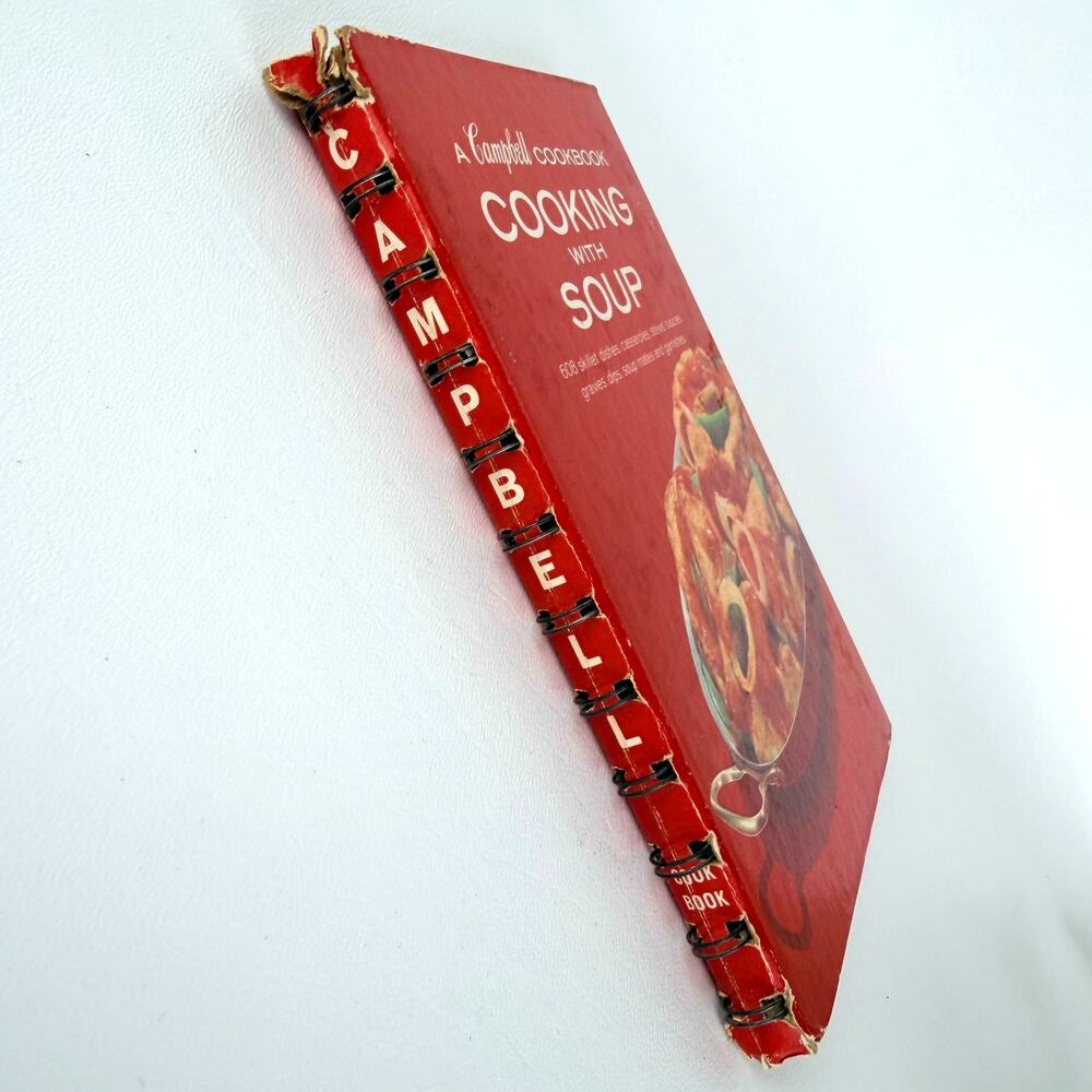 Campbell Cookbook Cooking with Soup 1972 Spiral Bound - Picture 13 of 14